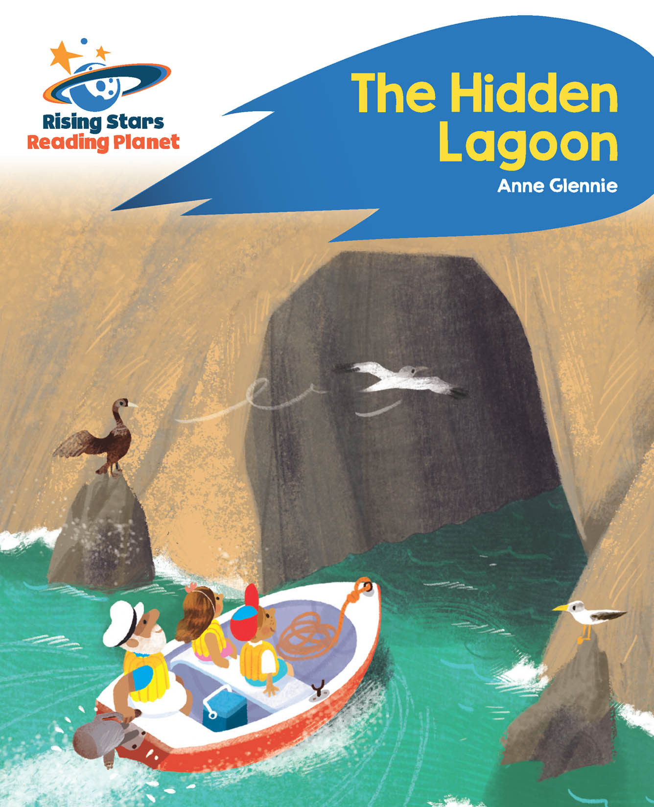 Book cover The hidden lagoon