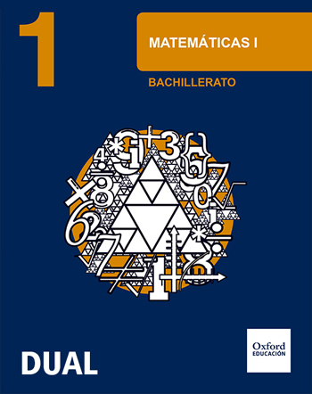 Book cover Matemáticas I 1.º Bachillerato DUAL