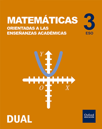 Book cover Matemáticas orientadas a las enseñanzas académicas 3.º ESO DUAL