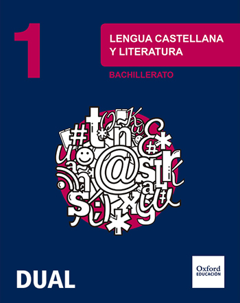 Book cover Lengua castellana y Literatura 1.º Bachillerato DUAL