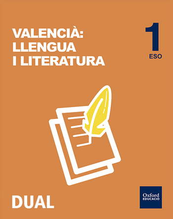 Book cover Valencià: Llengua i Literatura 1r ESO DUAL