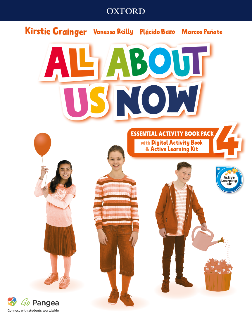 Book cover All About Us Now Digital Essential Activity Book 4