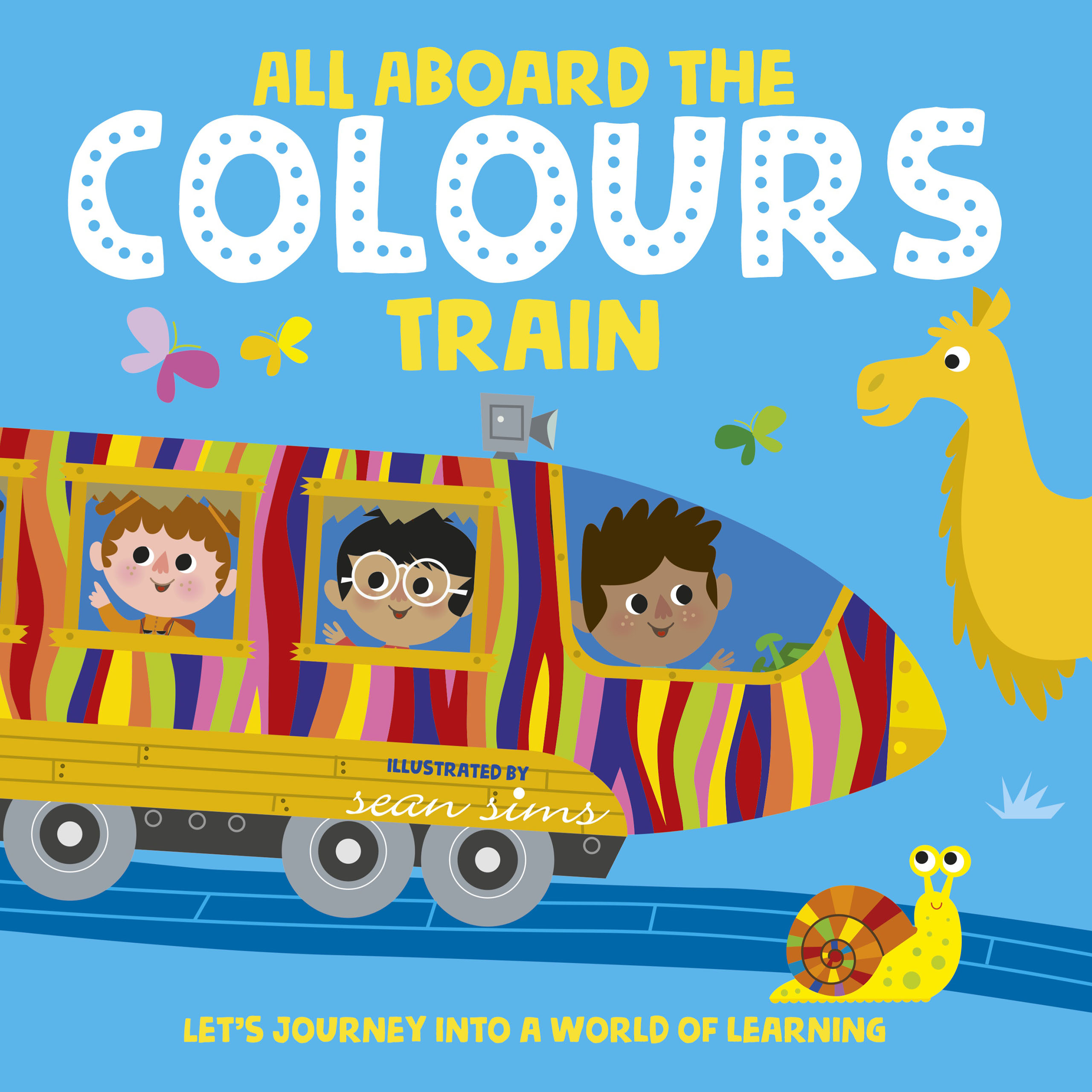 Book cover All aboard the colours train