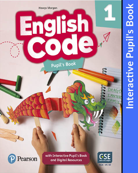 Book cover English Code 1 Interactive Pupil's Book