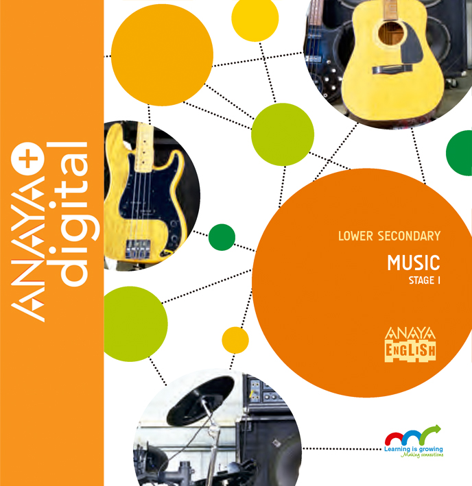 Book cover Music Stage I. Secondary. Anaya + Digital