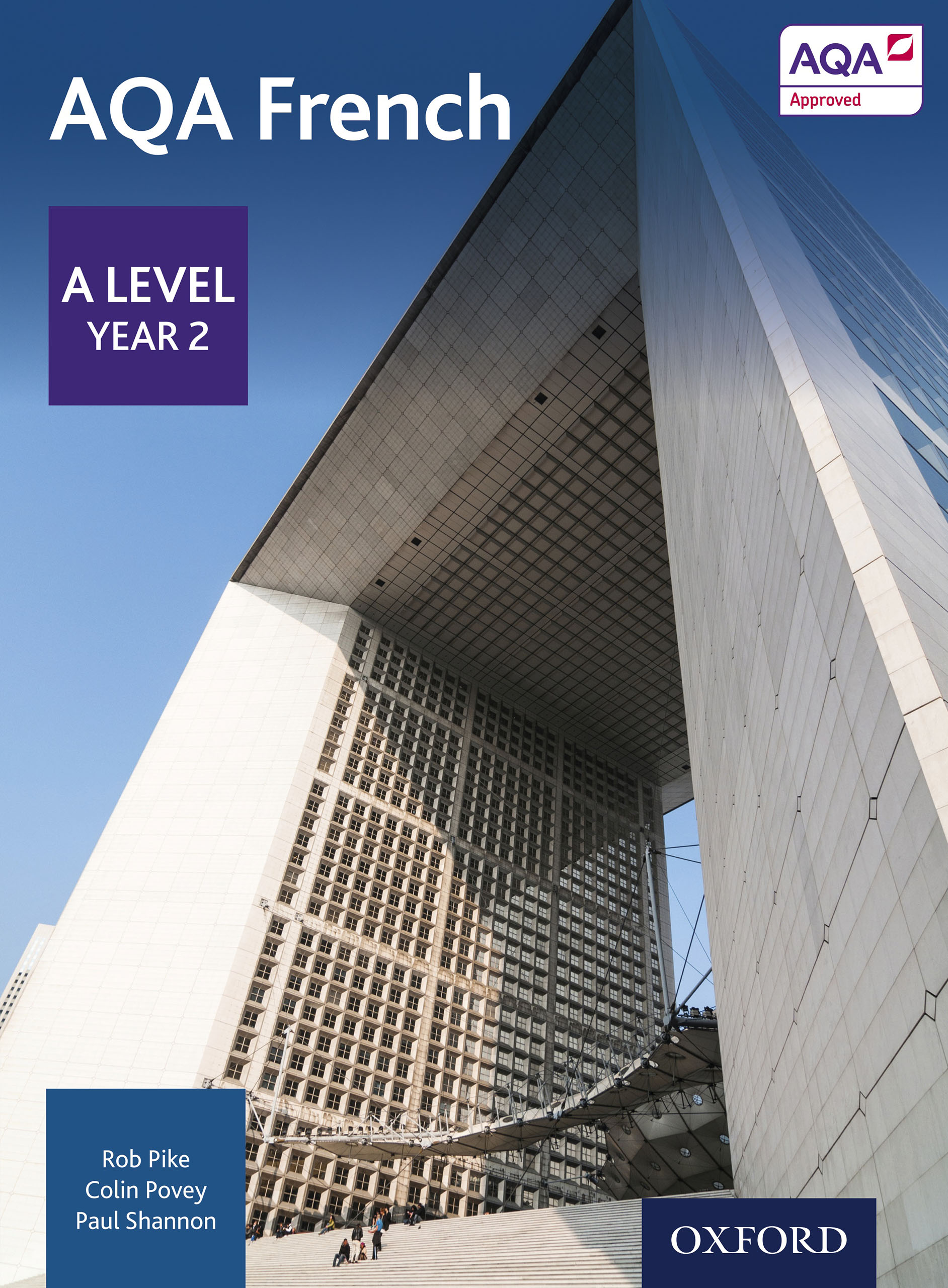 Book cover AQA French A-Level Year 2