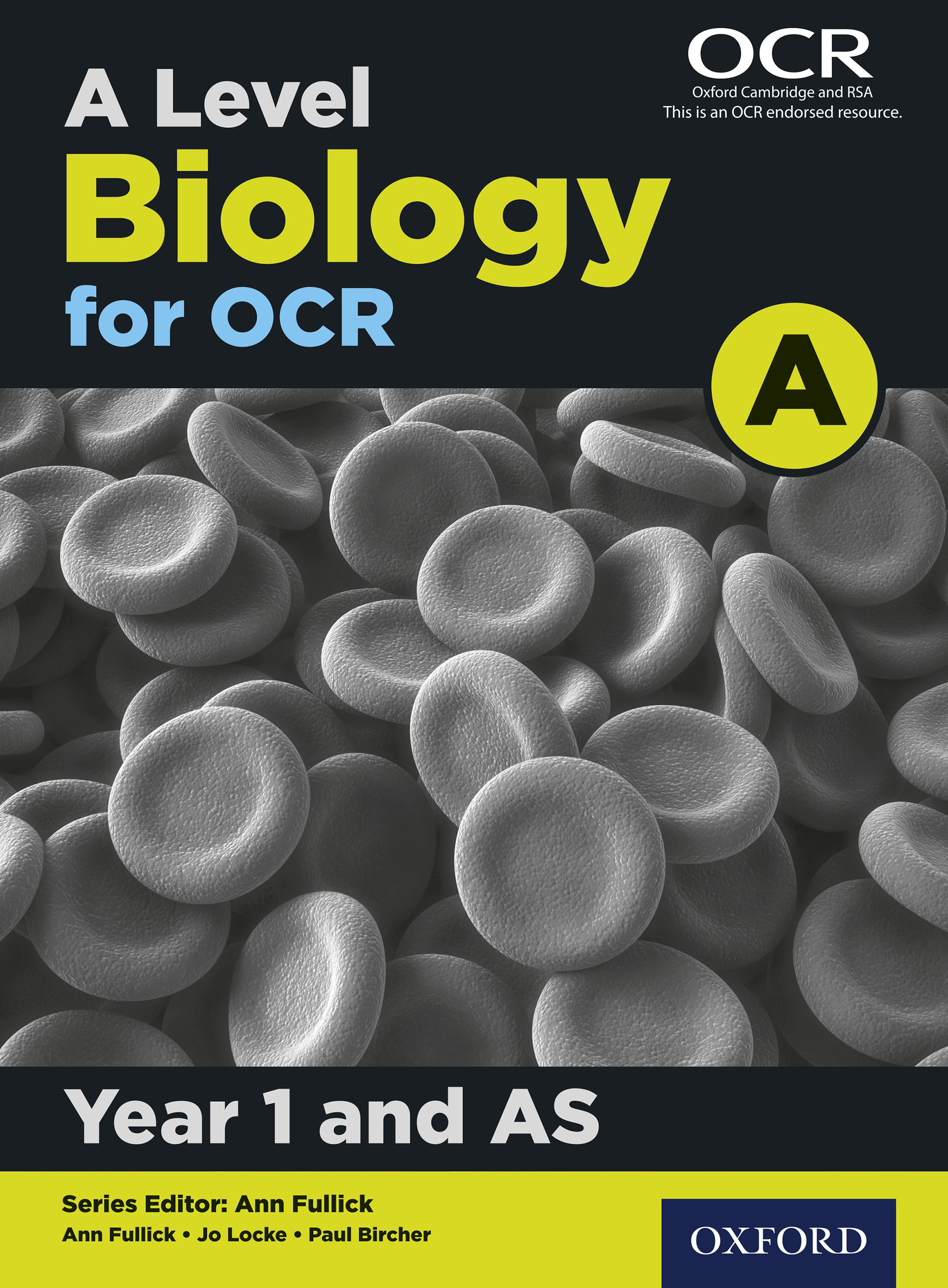 Book cover A Level Biology for OCR