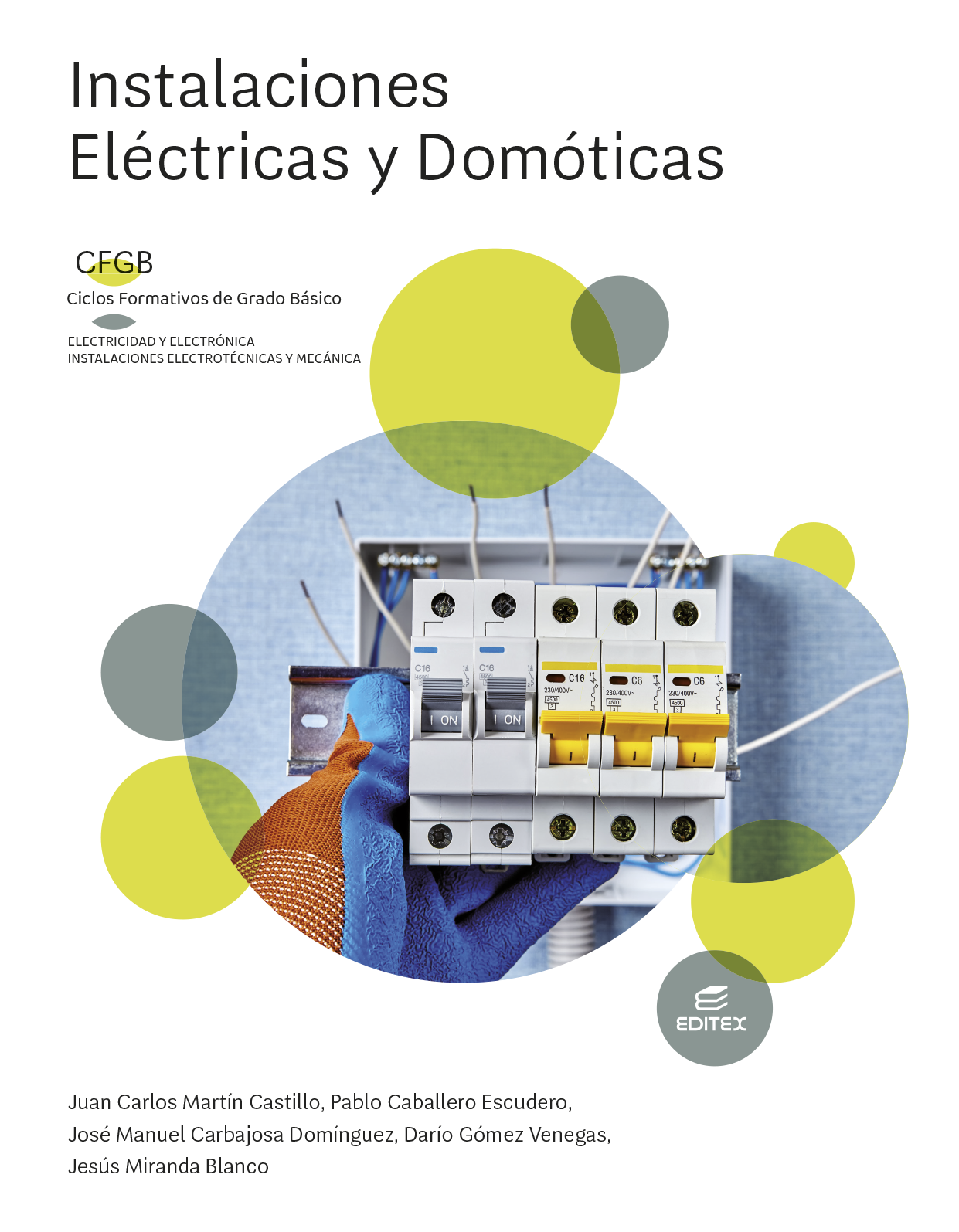 Book cover CFGB - Instalaciones eléctricas y domóticas (2022)