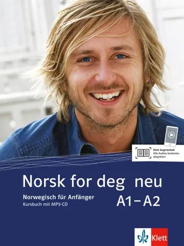 Book cover Norsk for deg neu A1-A2 interaktives Kurs- und Übungsbuch