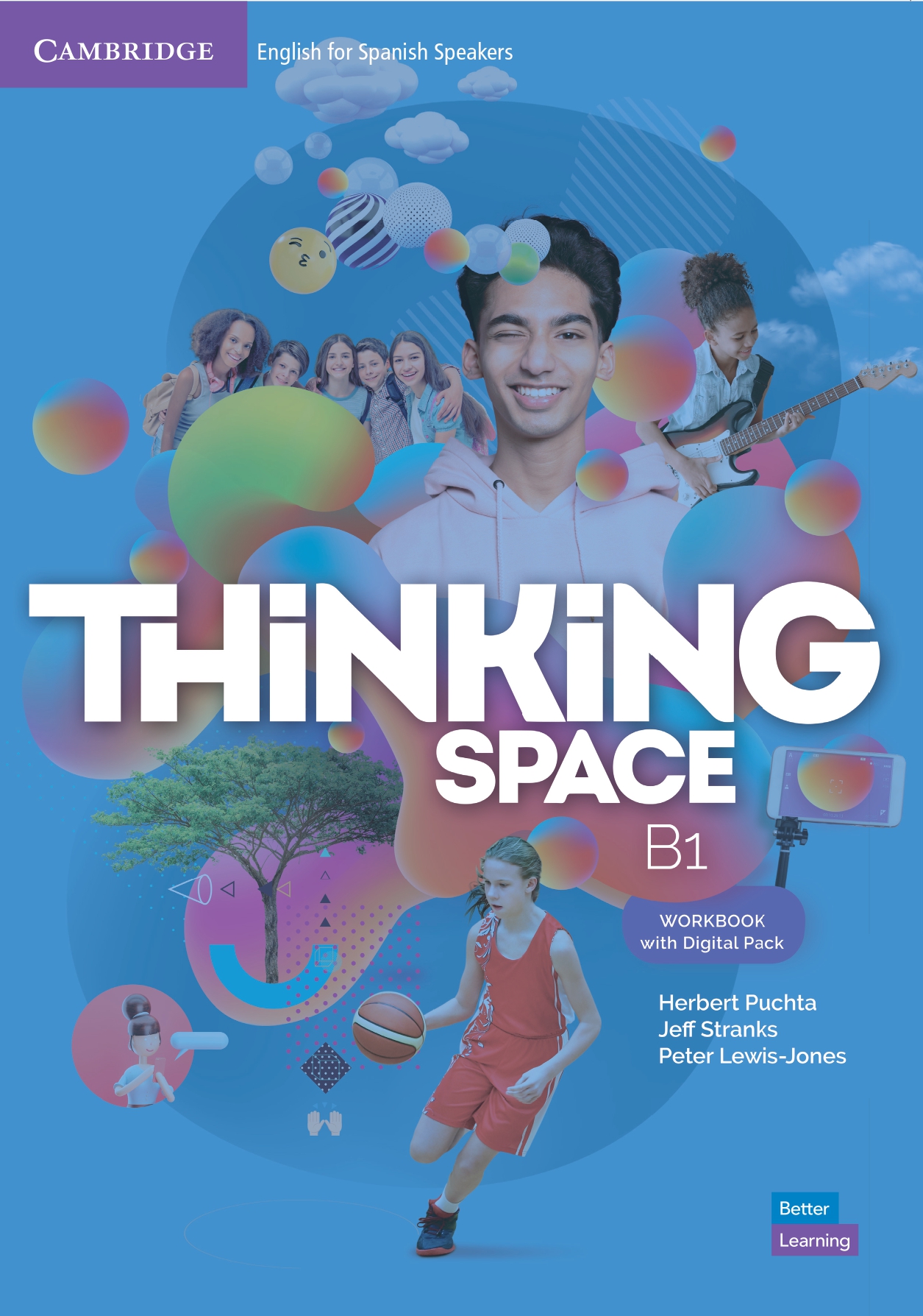 Book cover Thinking Space B1 Level Workbook