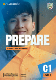 Book cover Prepare Level 8 SB