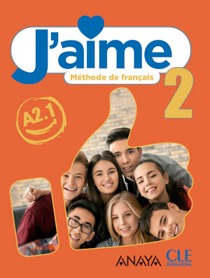 Couverture du livre J'aime 2 Livre de l'élève