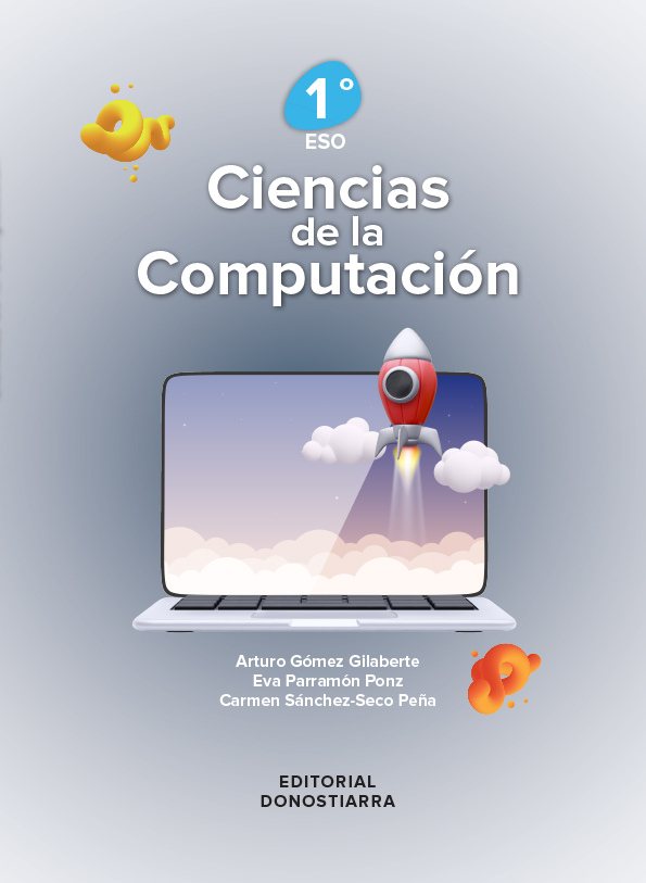 Book cover Ciencias de la Computación 1º ESO