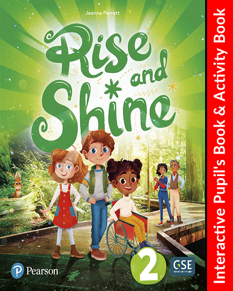 Book cover Rise & Shine 2 Digital Interactive Pupil's Book and Activity Book