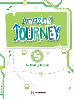 Book cover Amazing Journey 5 Activity Book