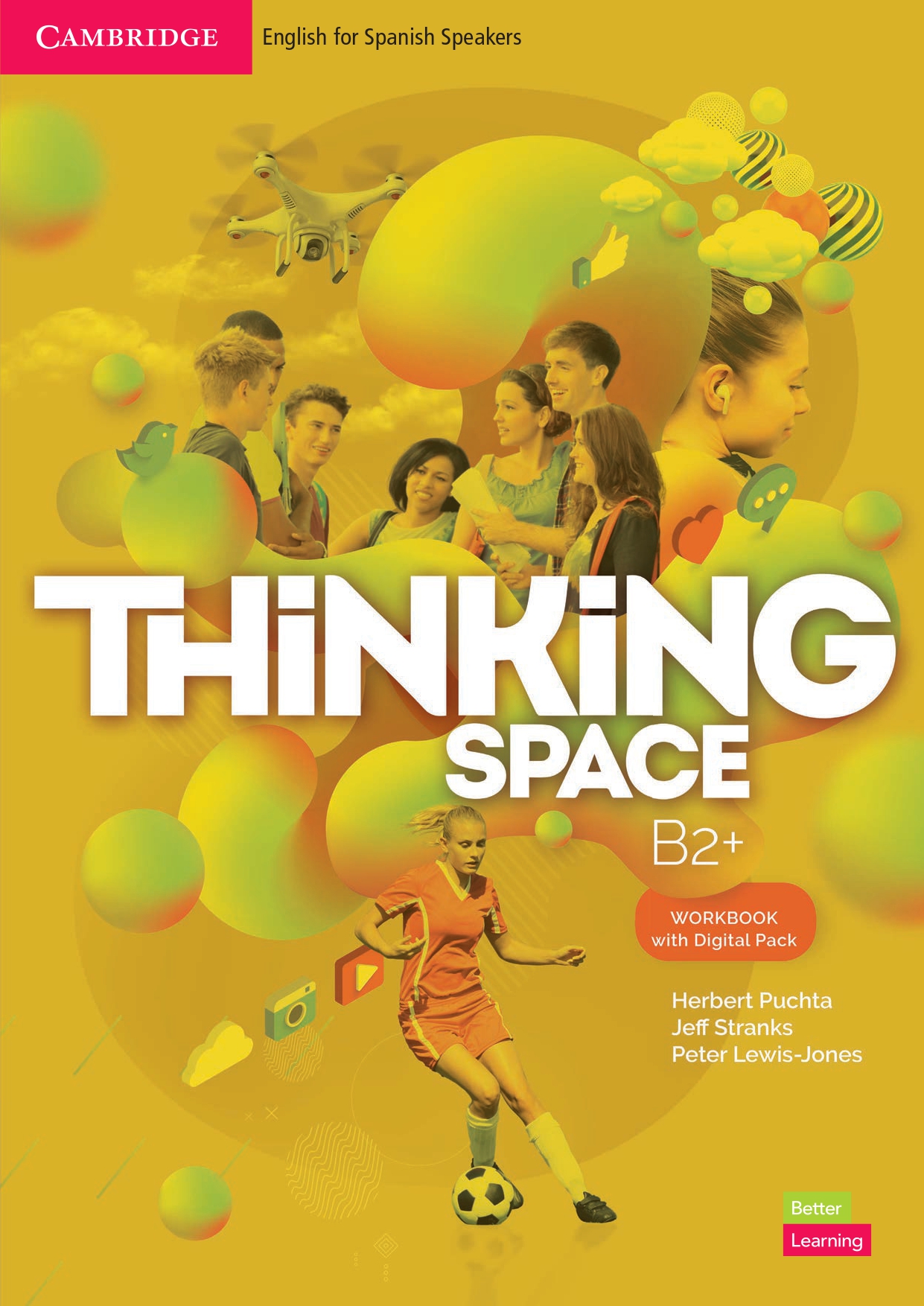 Book cover Thinking Space B2+-Workbook