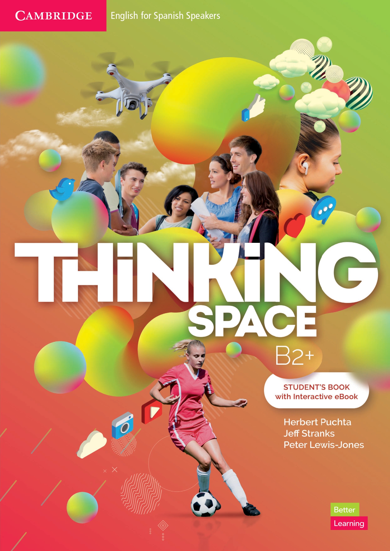 Book cover Thinking Space B2+ Level SB