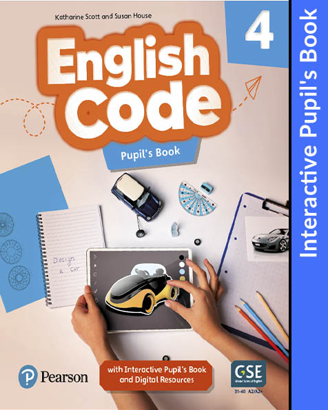 Book cover English Code 4 Interactive Pupil´s Book