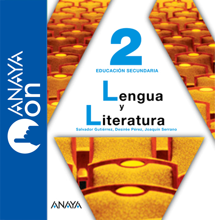 Book cover Lengua y Literatura 2. ESO. Anaya On