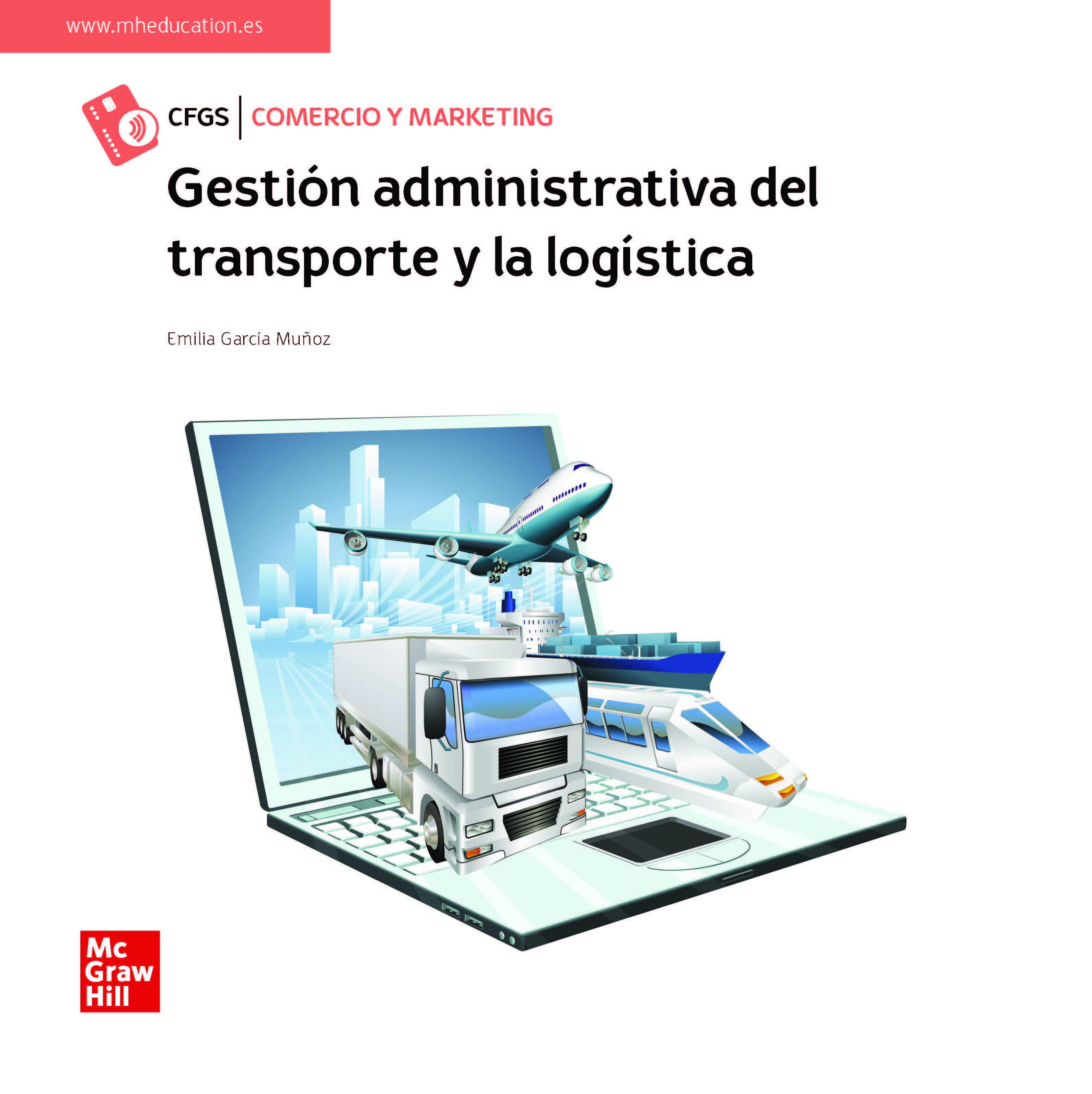 Book cover Gestión administrativa del transporte y la logística