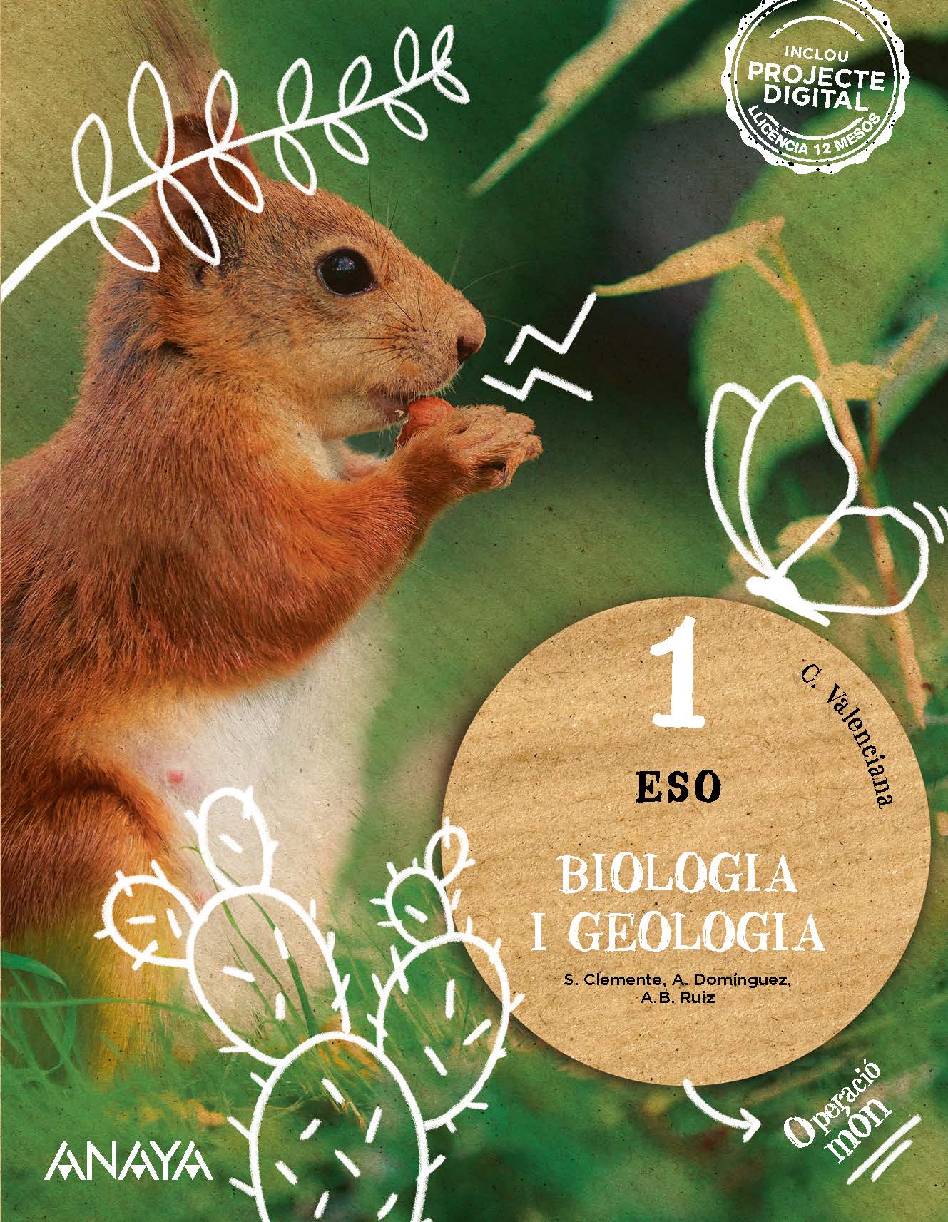 Portada del llibre Biologia i Geologia 1. ESO