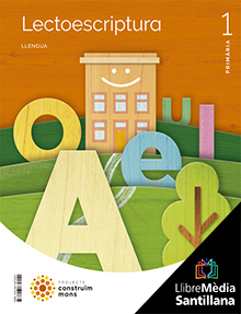 Book cover LM PLAT Alumne Llengua 1 Primària Constuïm mons Voramar