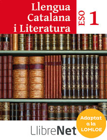 Book cover LN PLAT Alumne Llengua catalana i literatura 1 ESO LOMLOE Grup