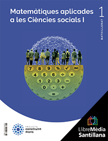 Book cover LM PLAT Alumne Matemàtiques aplicades a les Ciències socials I 1 BTO Grup