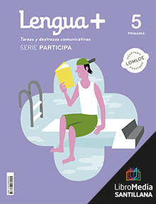 Book cover LM PLAT Alumno Lengua + Participa 5 Primaria