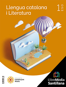 Book cover LM PLAT Alumne Llengua catalana i literatura 1 ESO Construint mons Grup