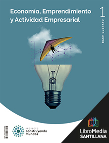 Book cover LDB PLAT Alumno Economía, Emprendimiento y Actividad Empresarial 1 BTO Construyendo mundos