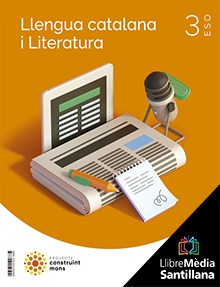 Book cover LM PLAT Alumne Llengua catalana i literatura 3 ESO Construint mons Grup