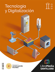 Book cover LM PLAT Alumno Tecnología y Digitalización II 3 ESO Construyendo mundos