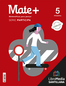 Book cover LM PLAT Alumno Mate + Participa 5 Primaria