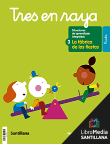 Book cover LM PLAT Alumno Tres en raya Pauta 3 1 Primaria