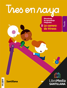 Book cover LM PLAT Alumno Tres en raya Pauta 5 1 Primaria