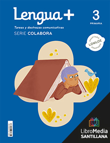 Book cover LM PLAT Alumno Lengua + Práctica 3 Primaria