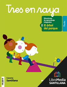 Book cover LM PLAT Alumno Tres en raya Pauta 2 1 Primaria Canarias