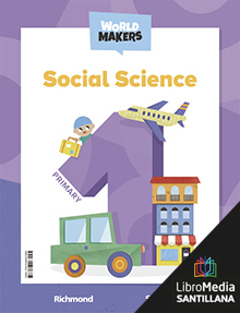 Book cover LM PLAT Student Social Science 1 Primary World Makers Clil