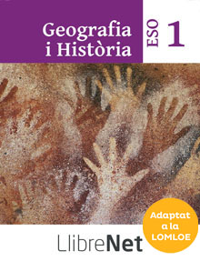 Book cover LN PLAT Alumne Geografia i Història 1 ESO LOMLOE Grup