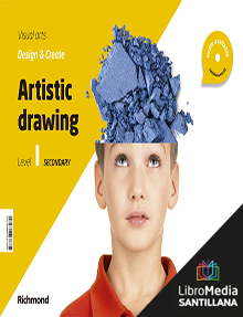 Book cover LM PLAT Student Artistic drawing 1 ESO World Makers Clil