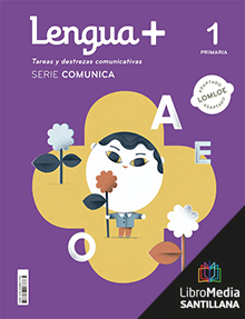 Book cover LM PLAT Alumno Lengua + Comunica 1 Primaria