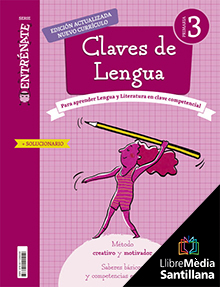 Book cover LDB PLAT Alumno Claves de Lengua Entrenate 3 Primaria Grup