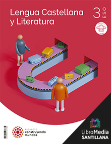 Book cover LM PLAT Alumno Lengua Castellana y Literatura Región de Murcia 3 ESO Construyendo mundos