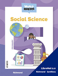 Book cover LN PLAT Student Social Science 5 Primary World Makers Clil