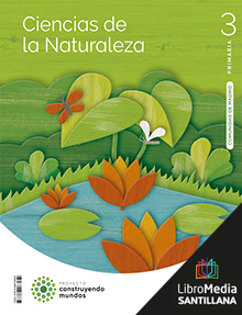 Book cover LM PLAT Alumno Ciencias de la Naturaleza Comunidad de Madrid 3 Primaria Construyendo mundos