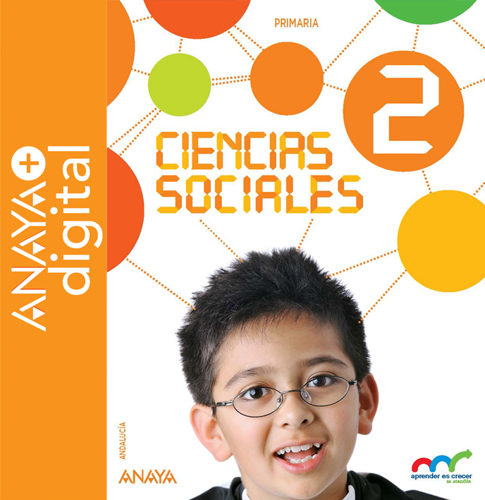 Portada del Libro Ciencias Sociales 2º ANAYA + Digital