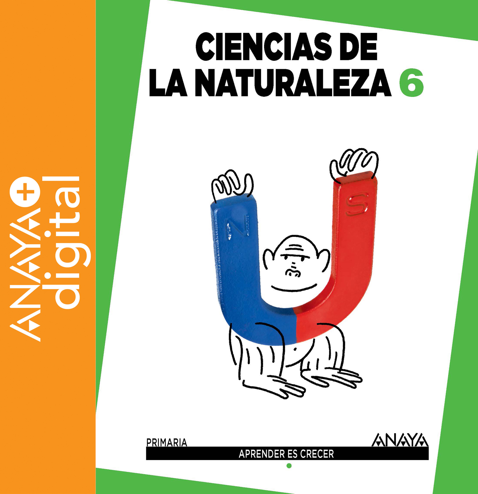 Book cover Ciencias de la Naturaleza 6º ANAYA + Digital