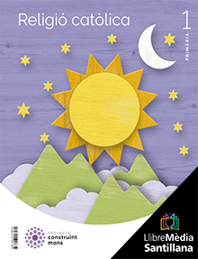 Book cover LM PLAT Alumne Religió catòlica 1 Primària Construint mons Grup