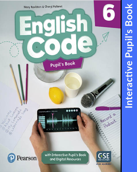 Book cover English Code 6 Interactive Pupil´s Book